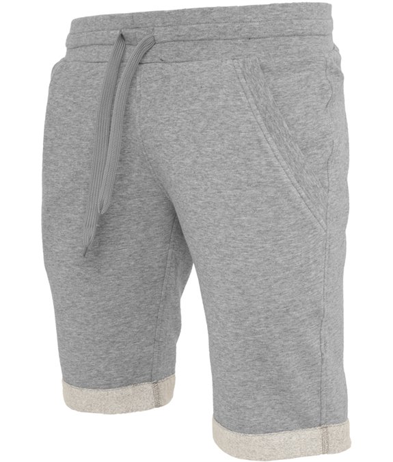 Urban Classics Light Turnup Sweatshorts Grey 3